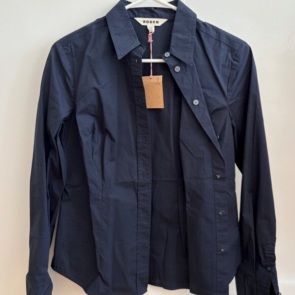 Boden Stretch Cotton Shirt - Picture 1 of 3